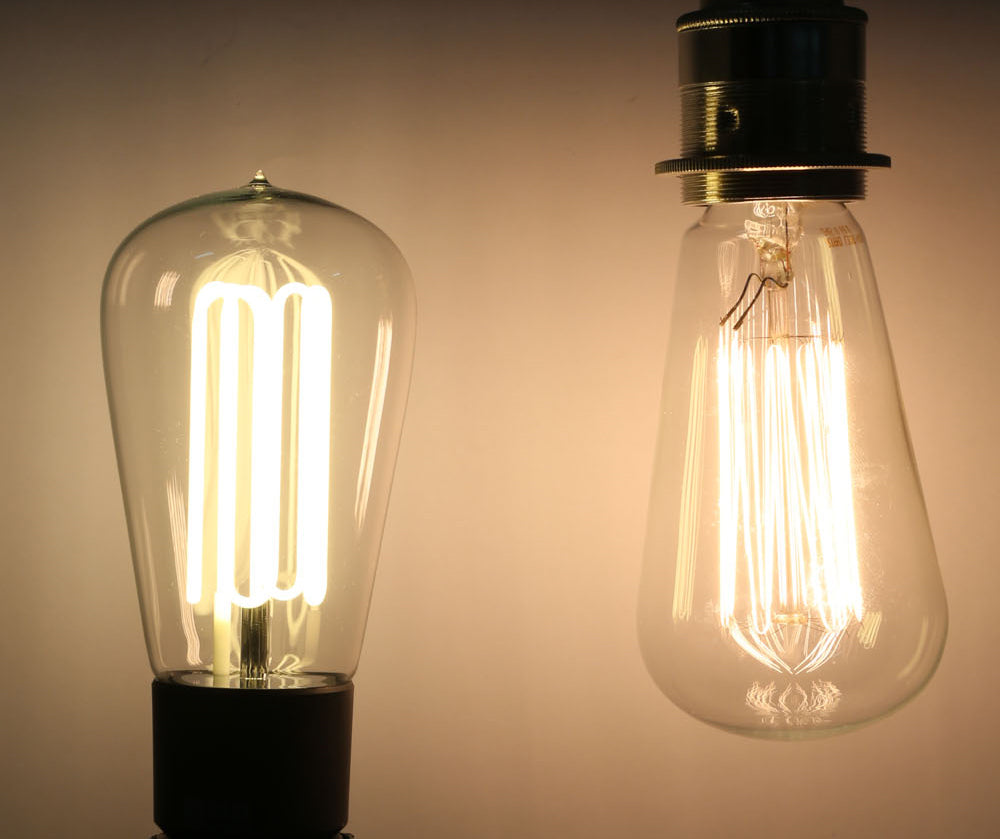 Ecofilament light bulbs Exclusive to Factorylux