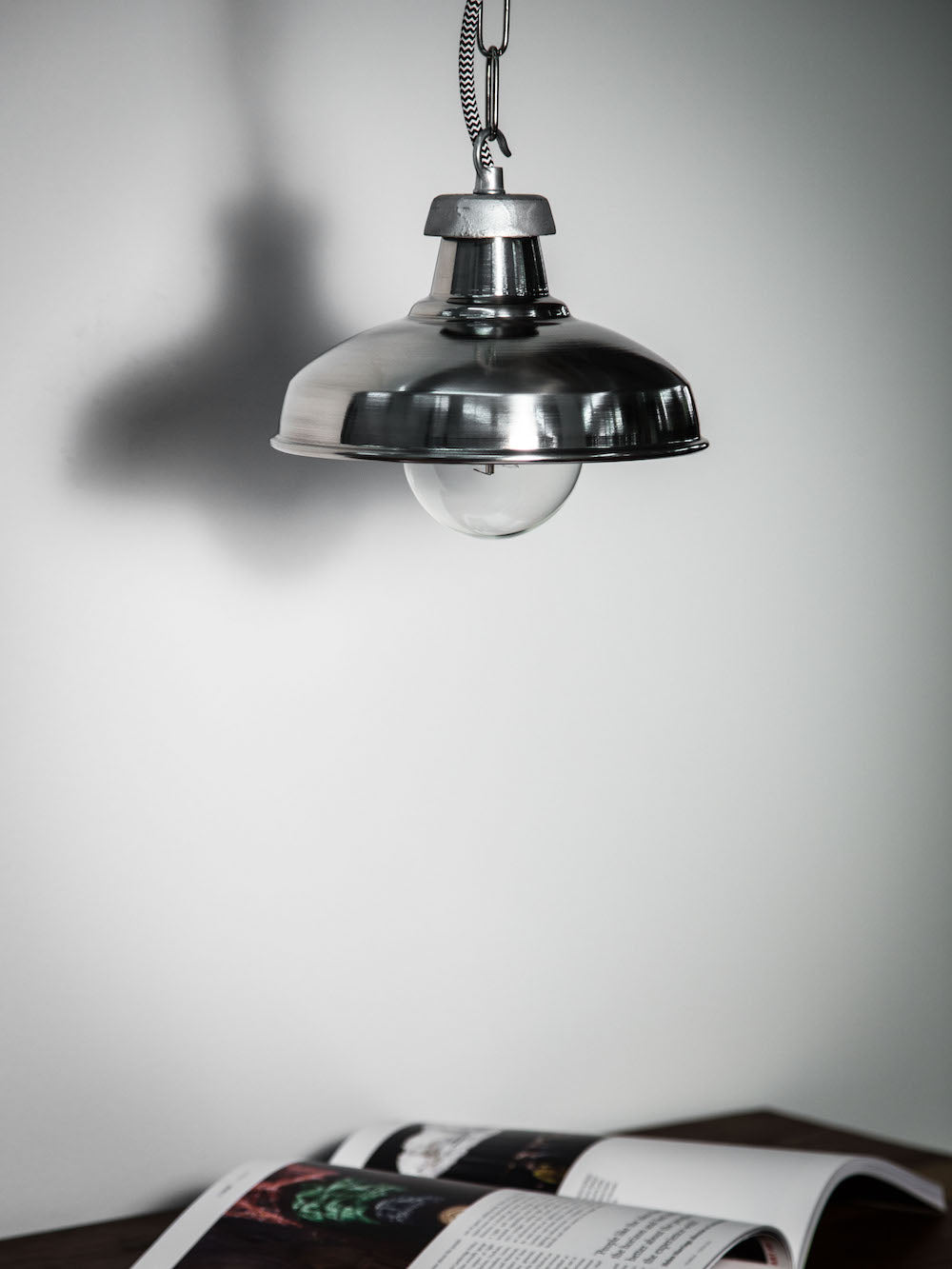 Stainless Steel Lamp Shades Aseptic Aesthetic Factorylux