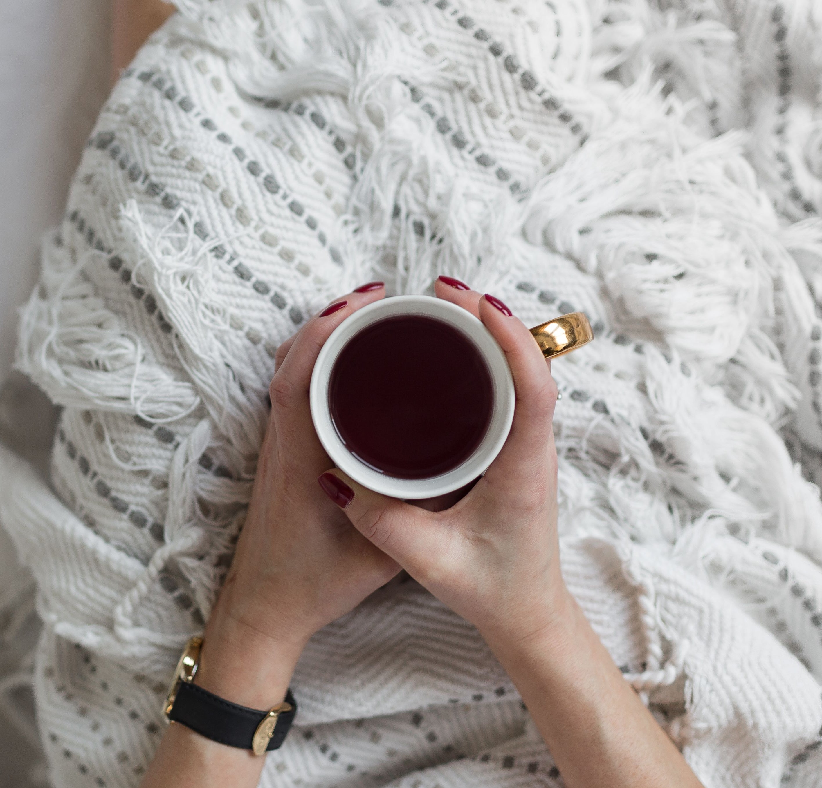 Wrapped up Cosy With a Brew