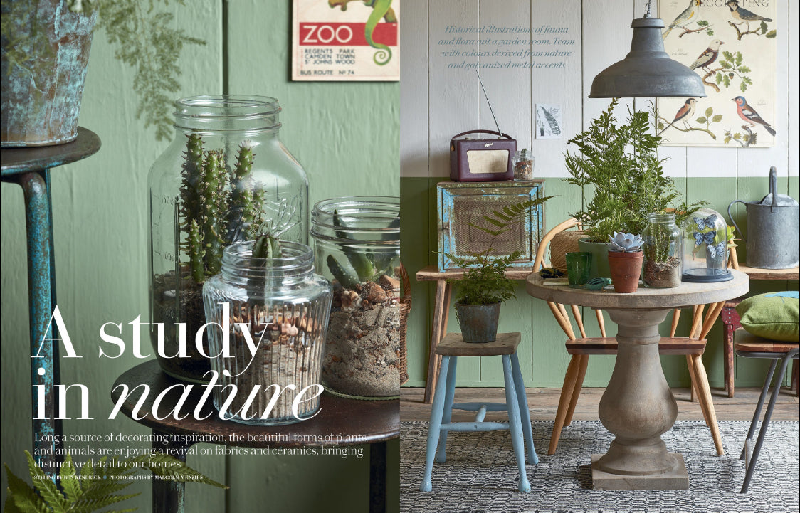 Galvanised Lights | Factorylux in Country Living Magazine