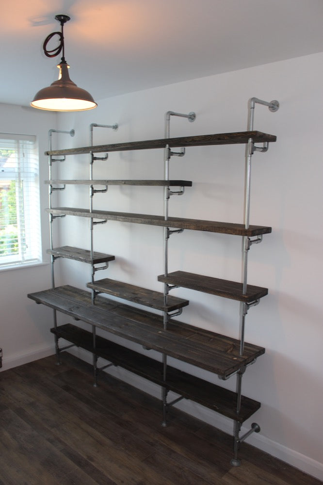 Metal Conduit | Alternative Use #1 | Shelving Unit