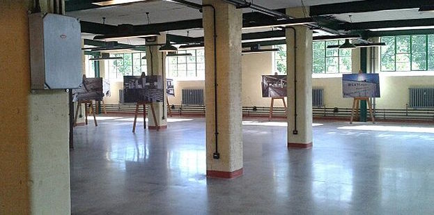 Vintage Industrial Lighting | Factorylux at Bletchley Park