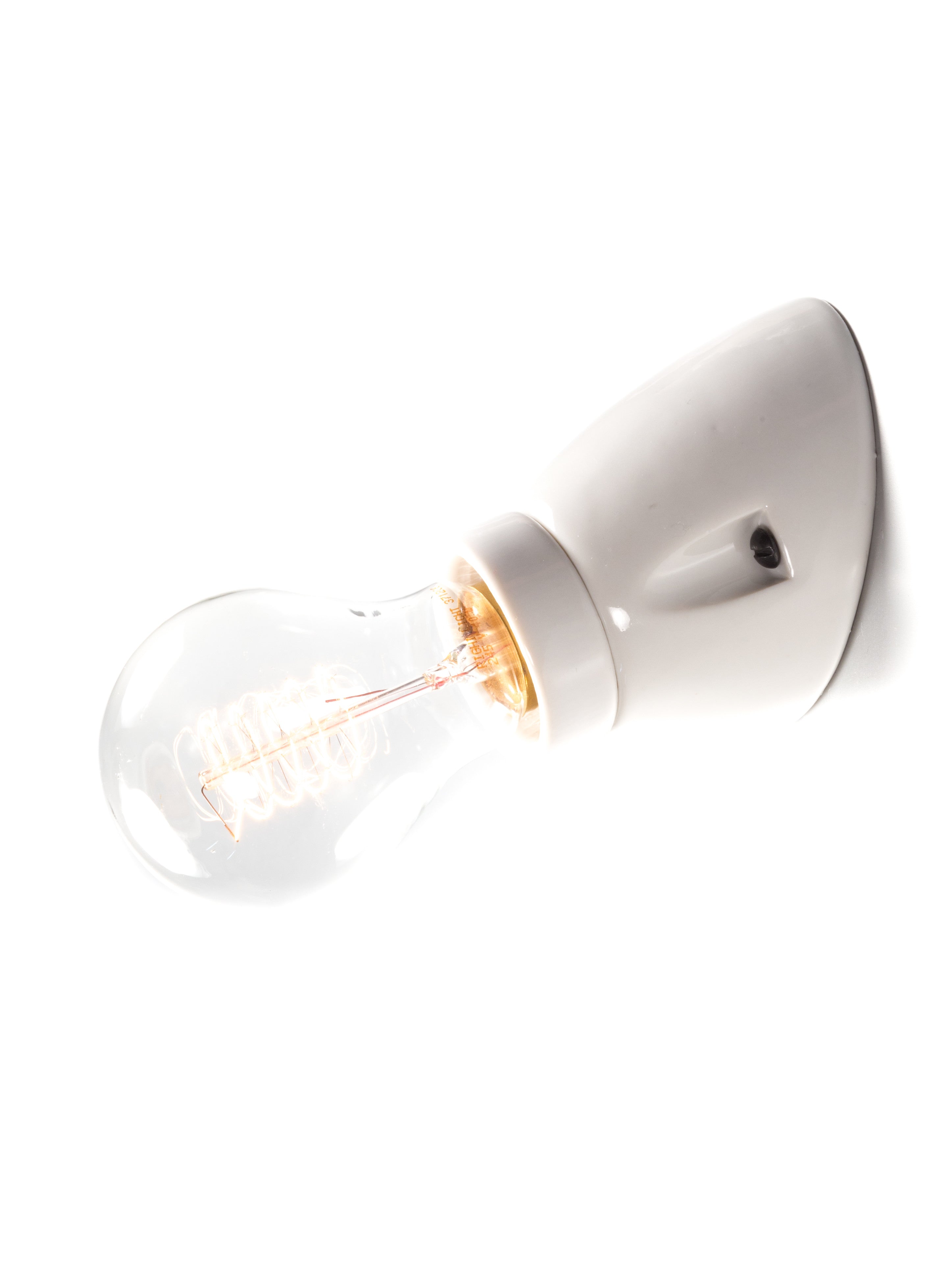 Industrial Ceiling Light | Black Bakelite | Worn Lighting