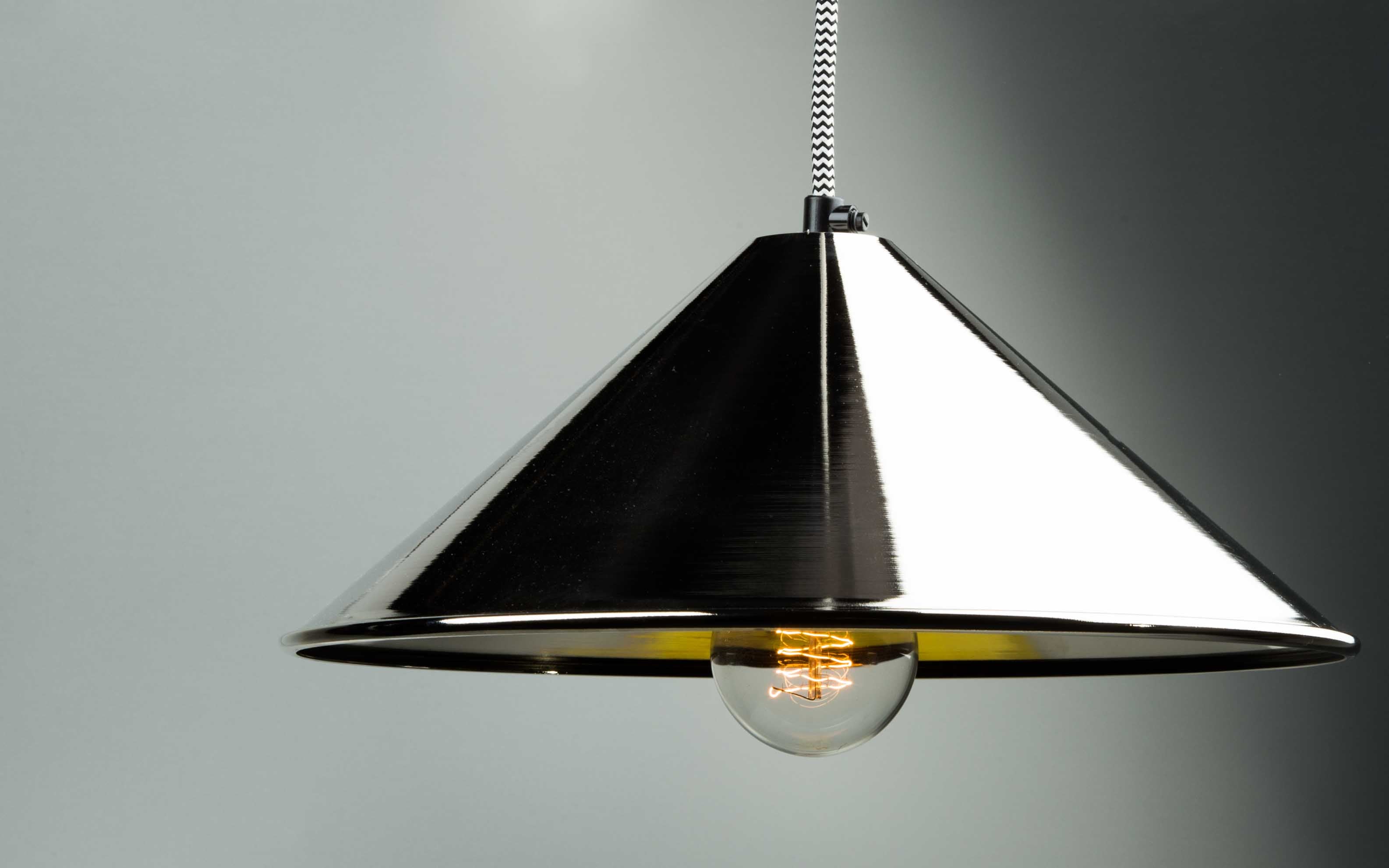 Silver Cone Lamp Shade | 310mm