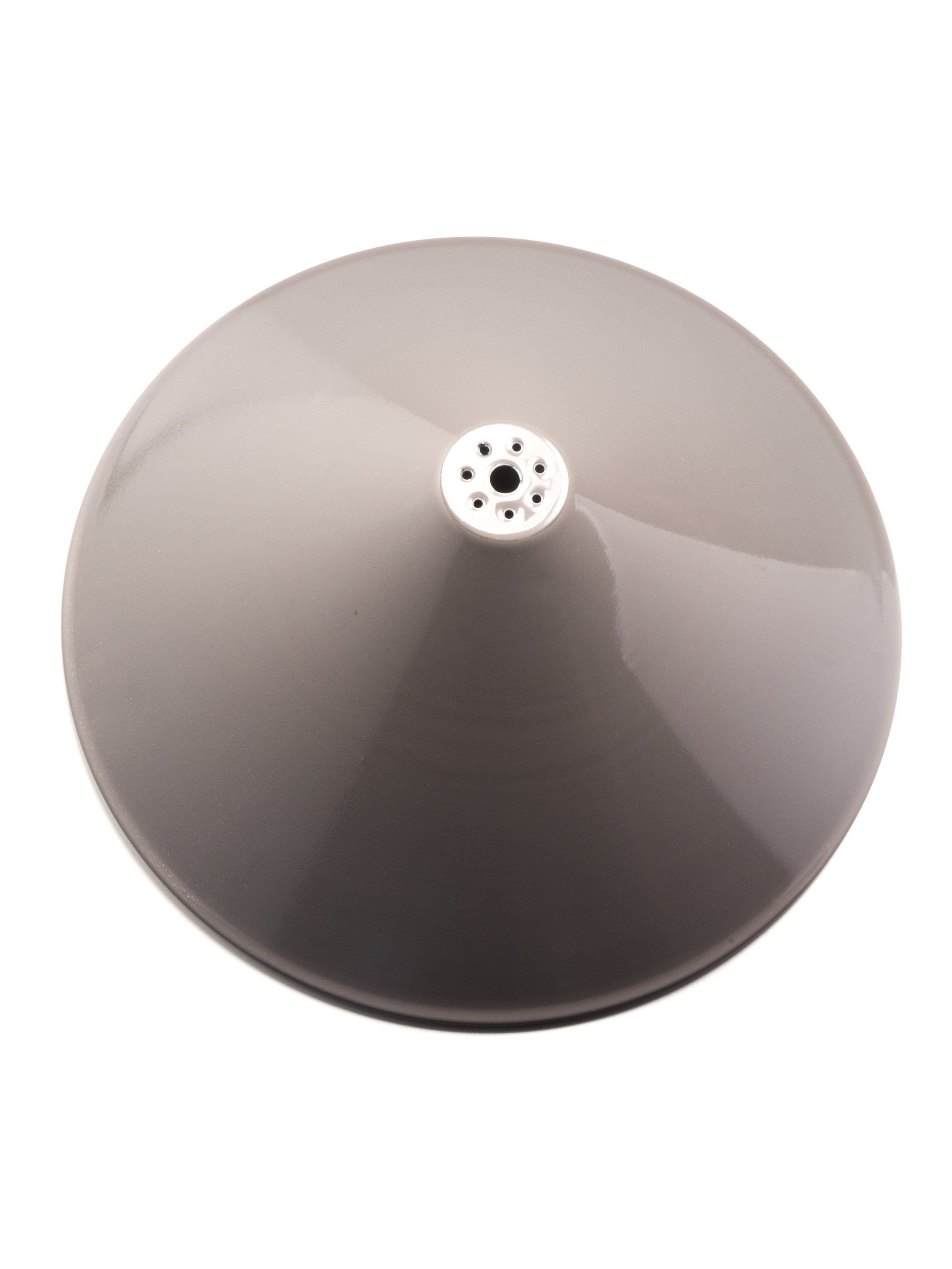 Grey Enamel Cone Lamp Shade | 310mm