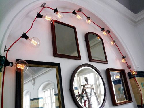 Fabric Festoon Light | CRAZY LONG | 30 bulb - 24 metre