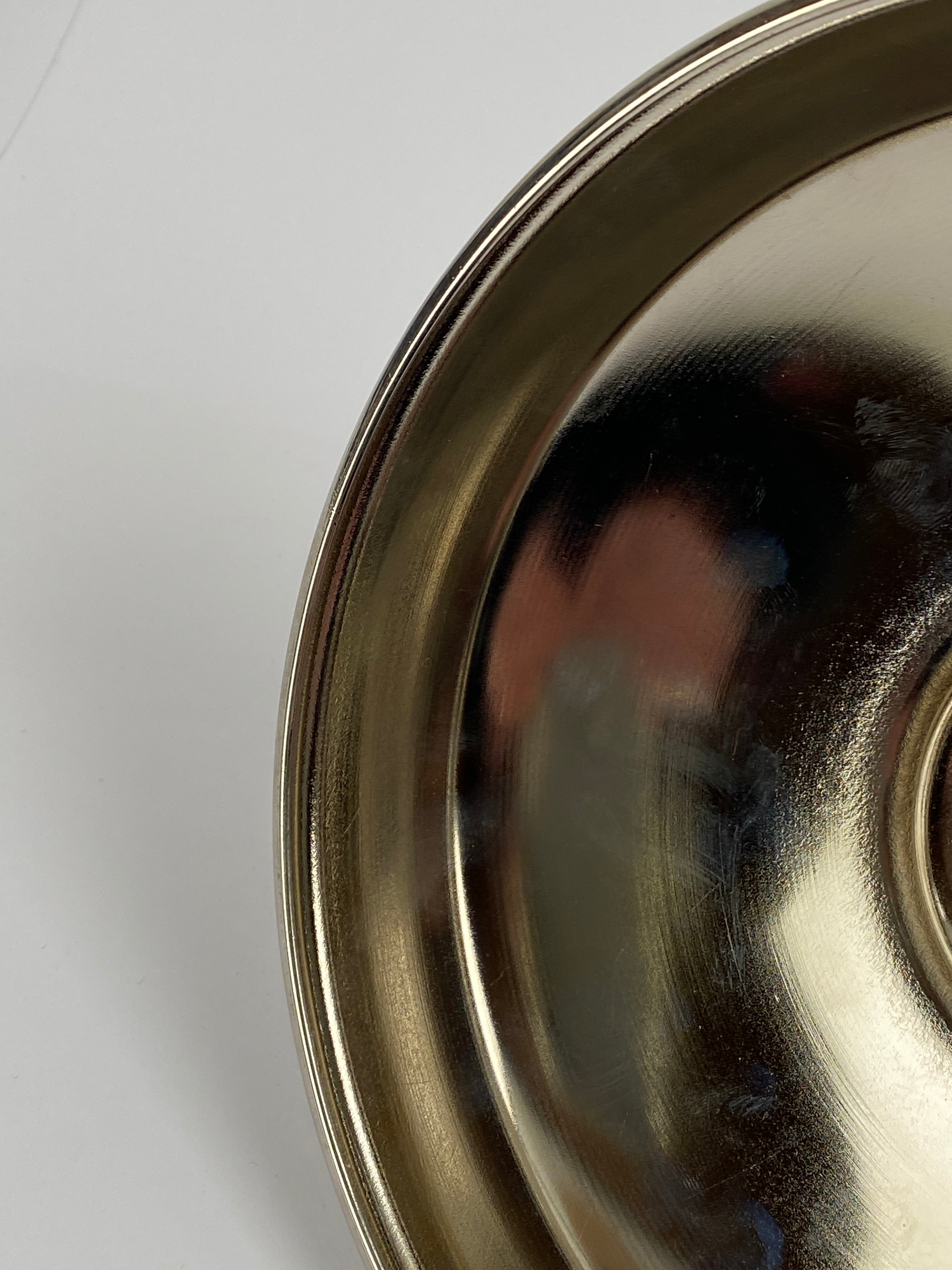 Brass Maria Banjo Wall Light with Silver Shade | Worn Lighting