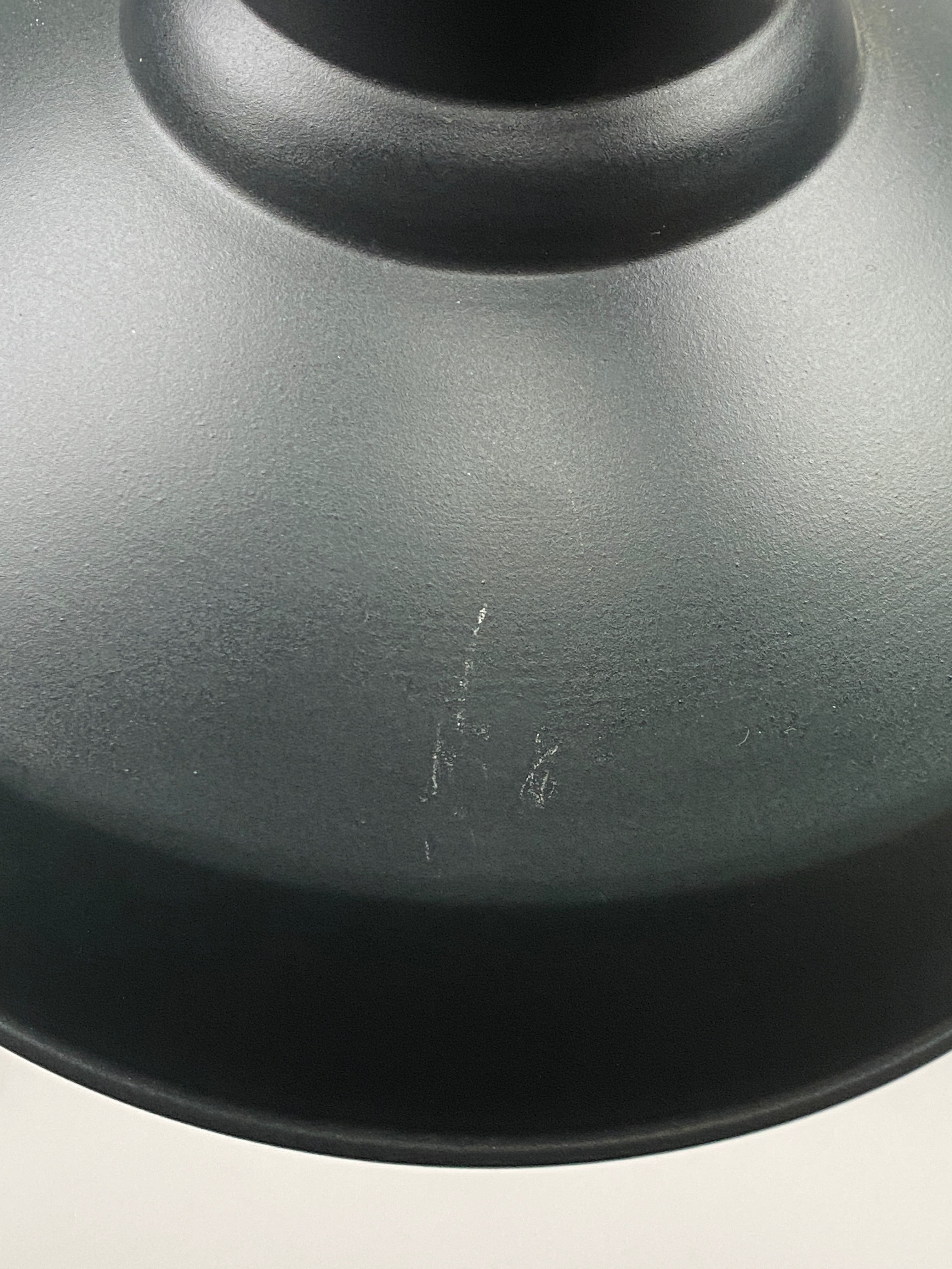 Silver Maria Spotlight With Matt Black Shade | Worn Lighting