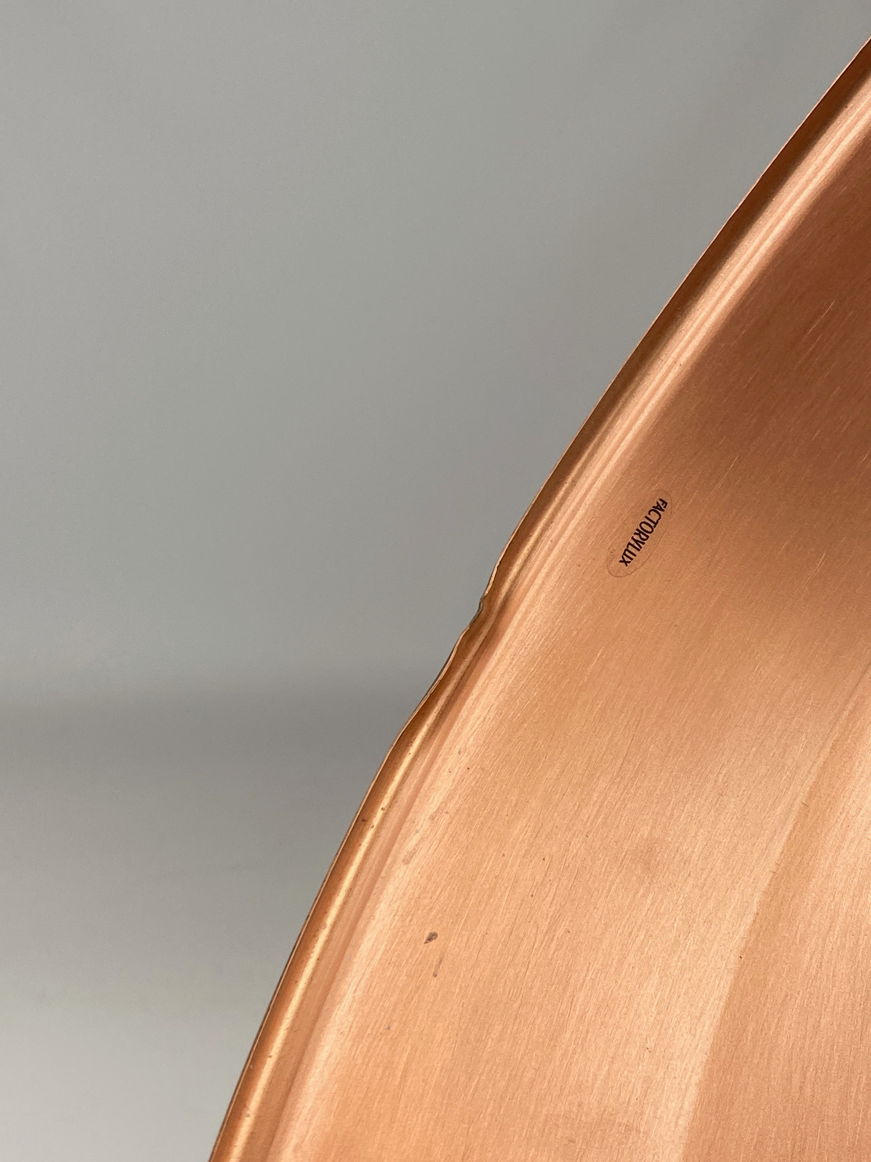 Silver Maria Spotlight With Copper Shade | Worn Lighting