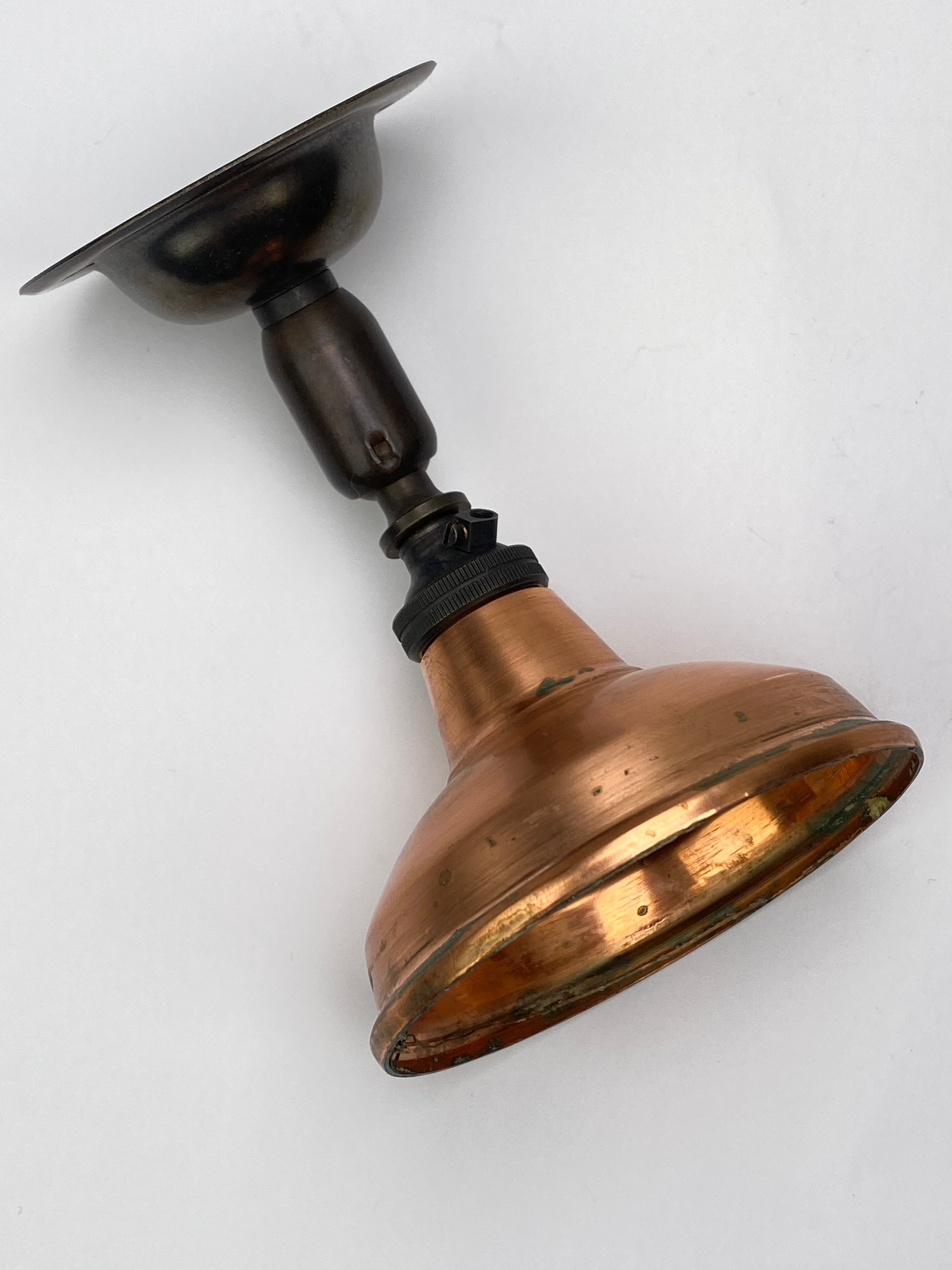 Maria Spotlight With Raw Copper Shade | Worn Lighting
