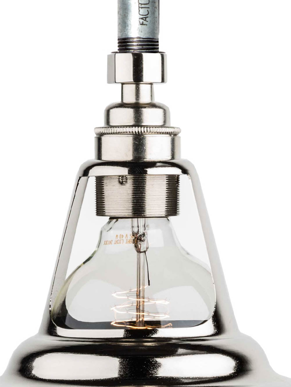 Coolicon Swan Neck Wall Light | Silver Shade | End-Of-Line