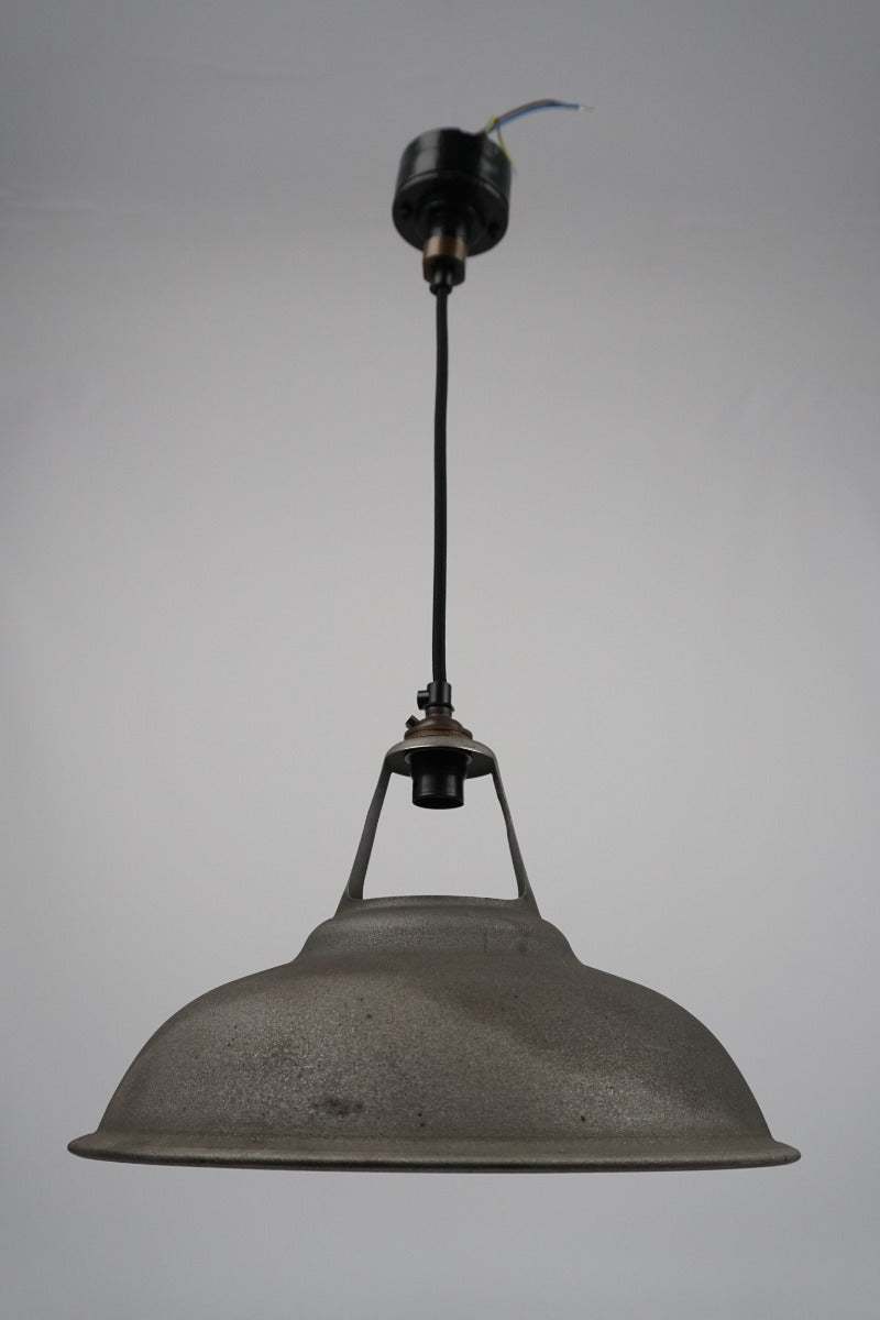 Media Blasted Raw Coolicon Pendant | Worn Lighting