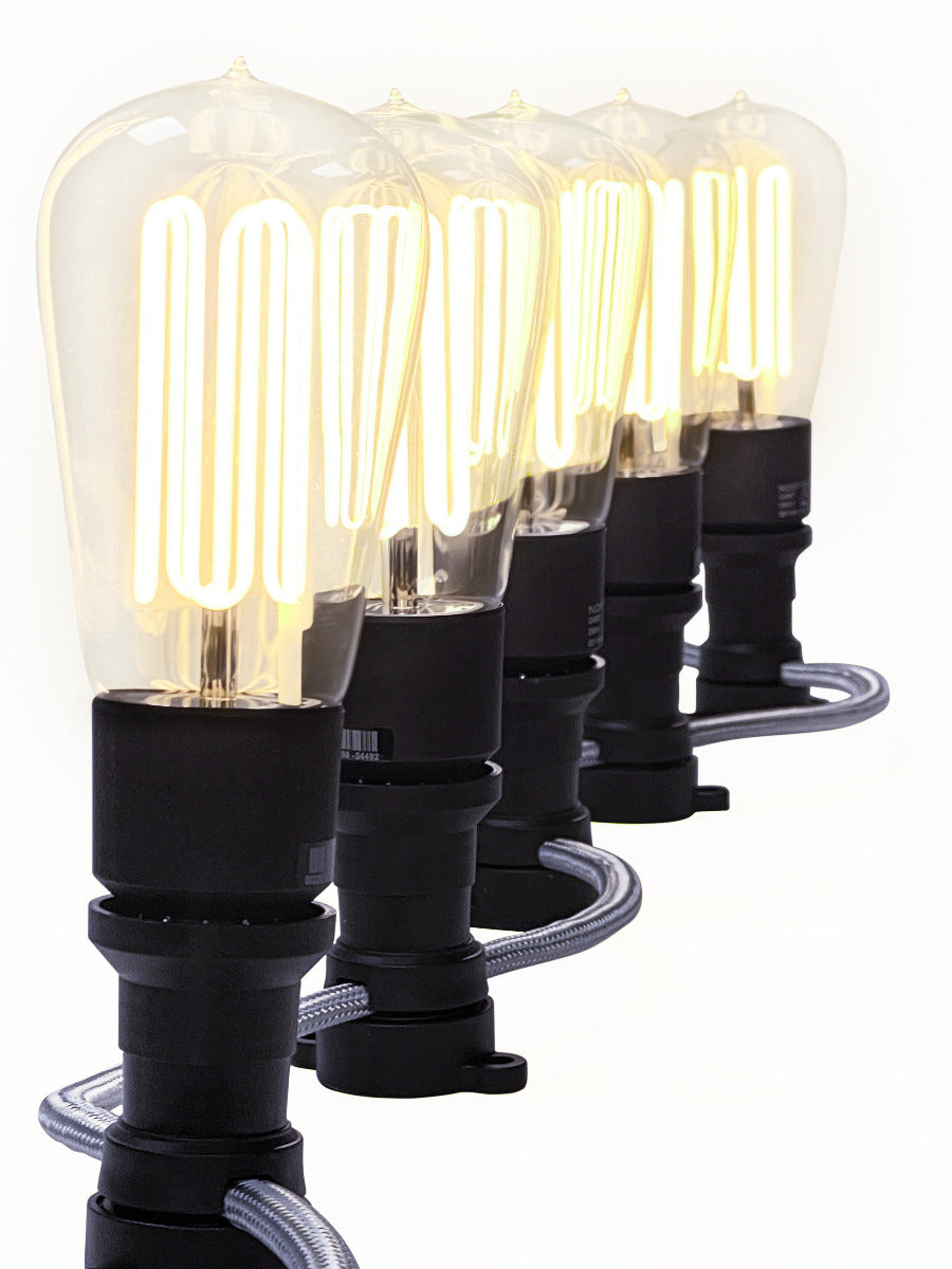 Indoor Fabric Festoon Lighting | Self Assembly Kit