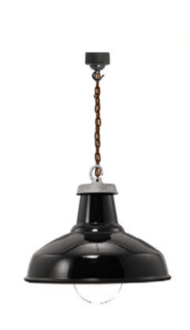 Lou Davies - Black Pendant