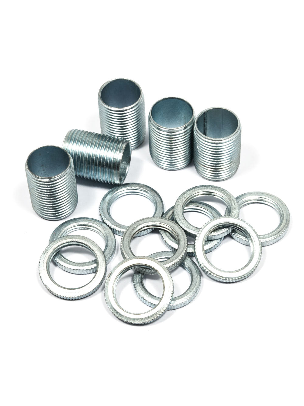 5 Male Couplers & 10 Lock Rings | Conduit Coupler