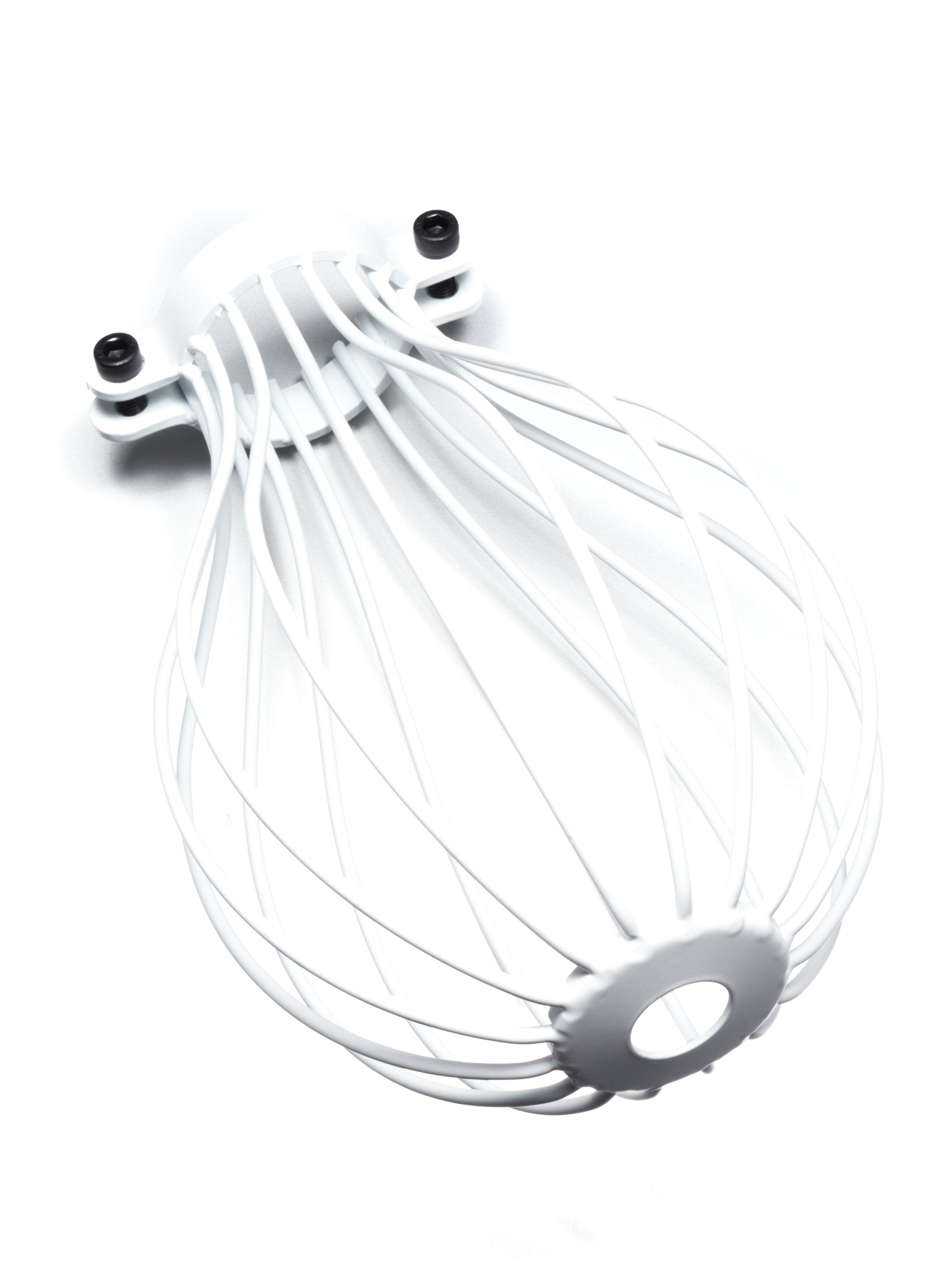 White Balloon Cage Pendant | End-Of-Line