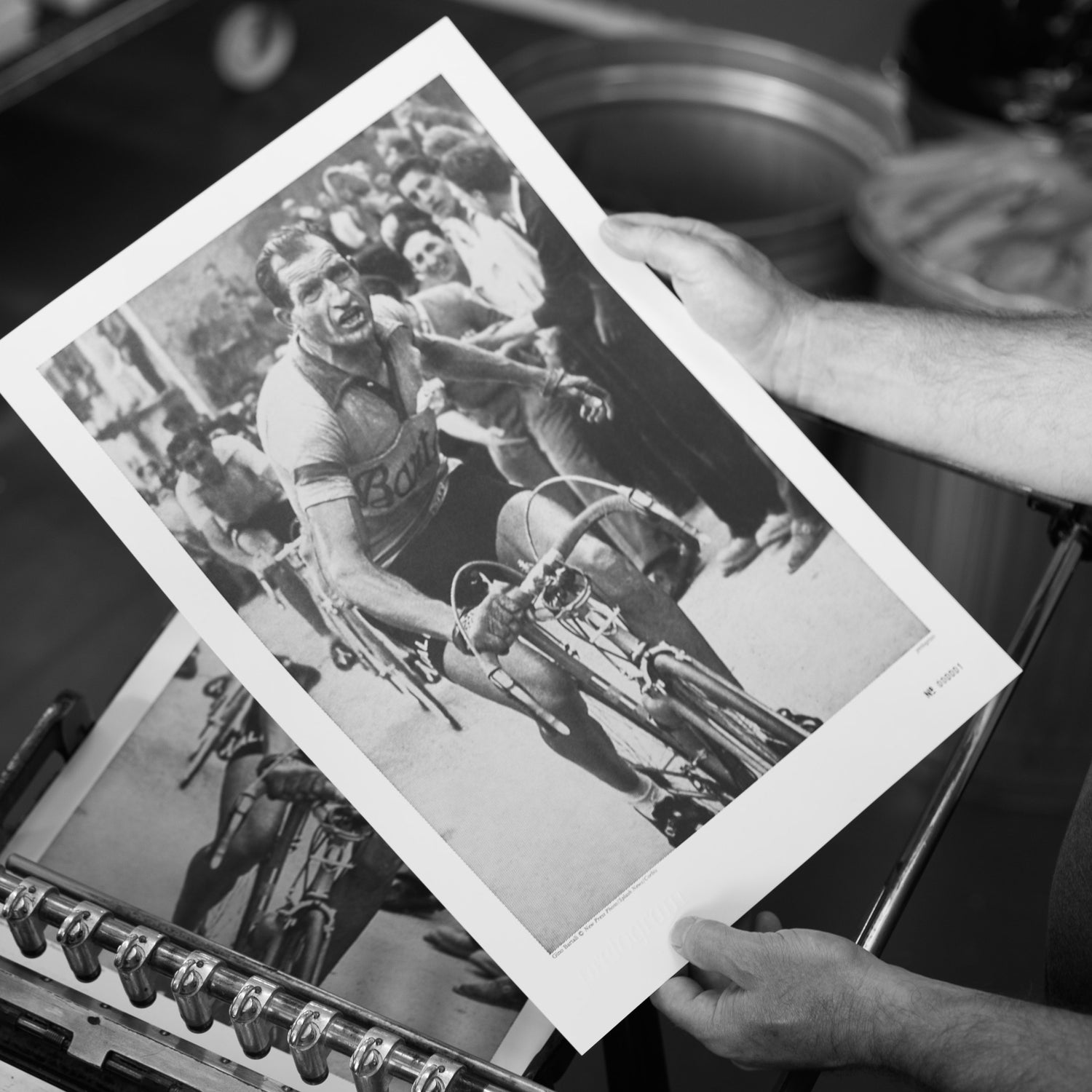 Tour de France print Gino Bartali