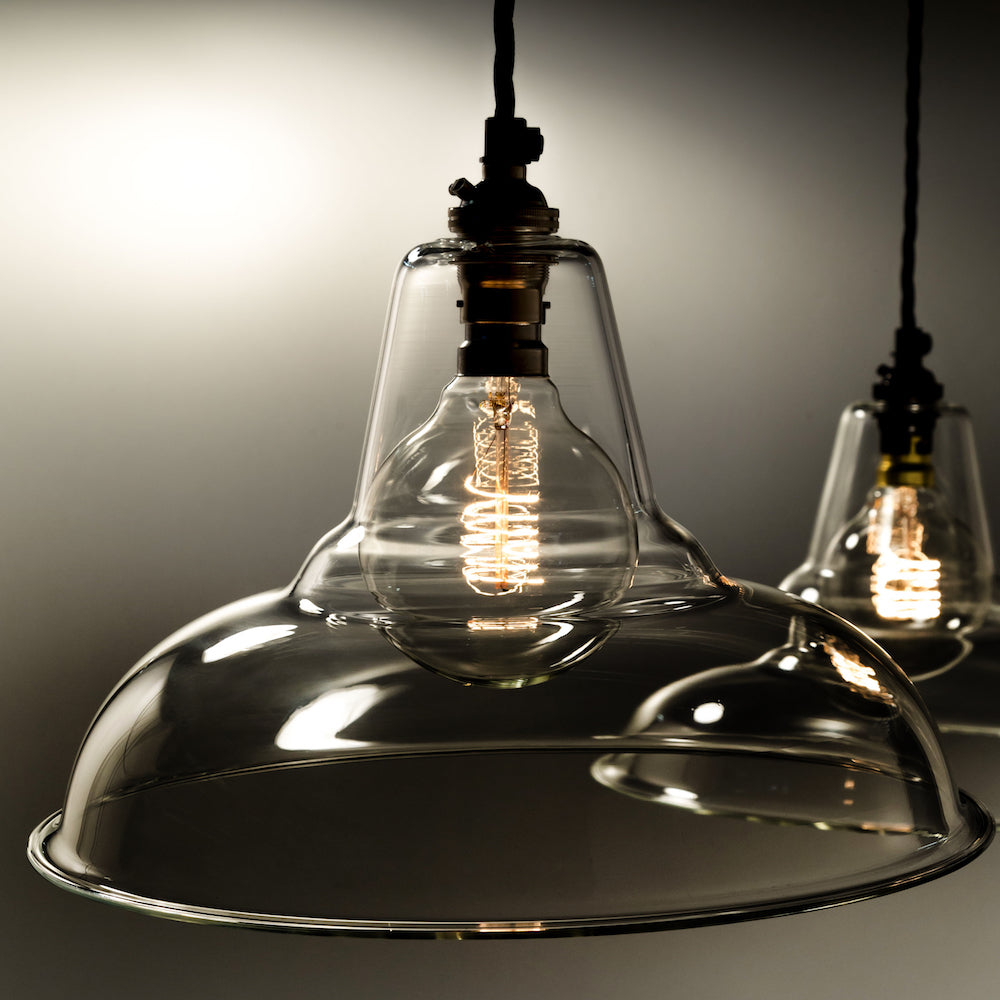 New Glass Pendant Light Shades | Clear & Opal Glass Coolicons