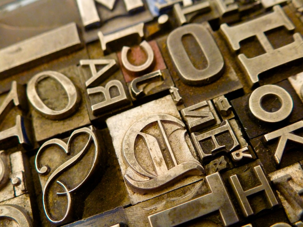 Typography | The Beauty of Type Set by Hand