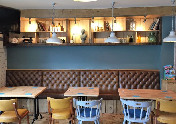Industrial Light Shades | Factorylux for the Billycan Bar, Tenby