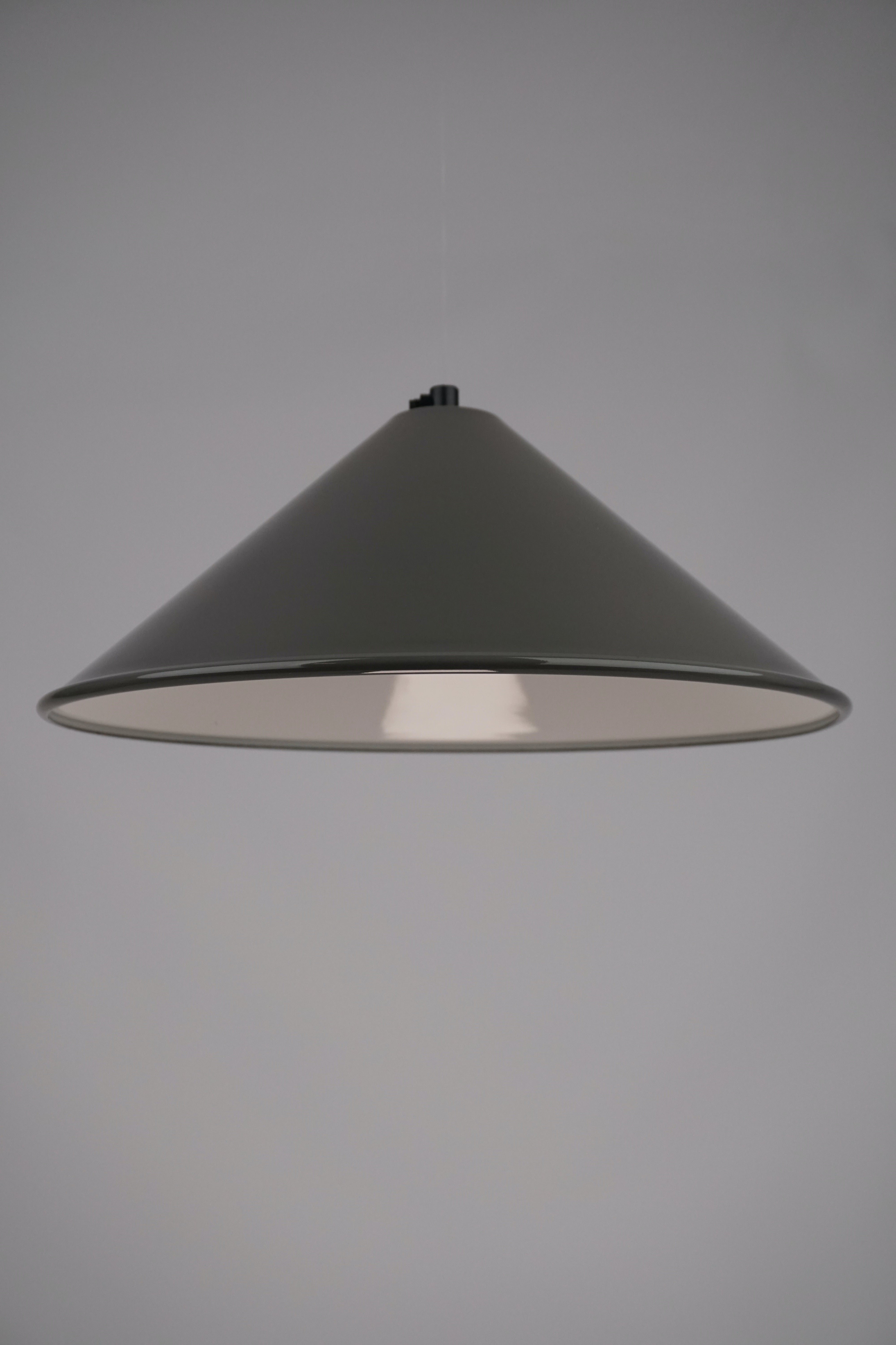 Grey Cone Lamp Shade | Worn Lighting