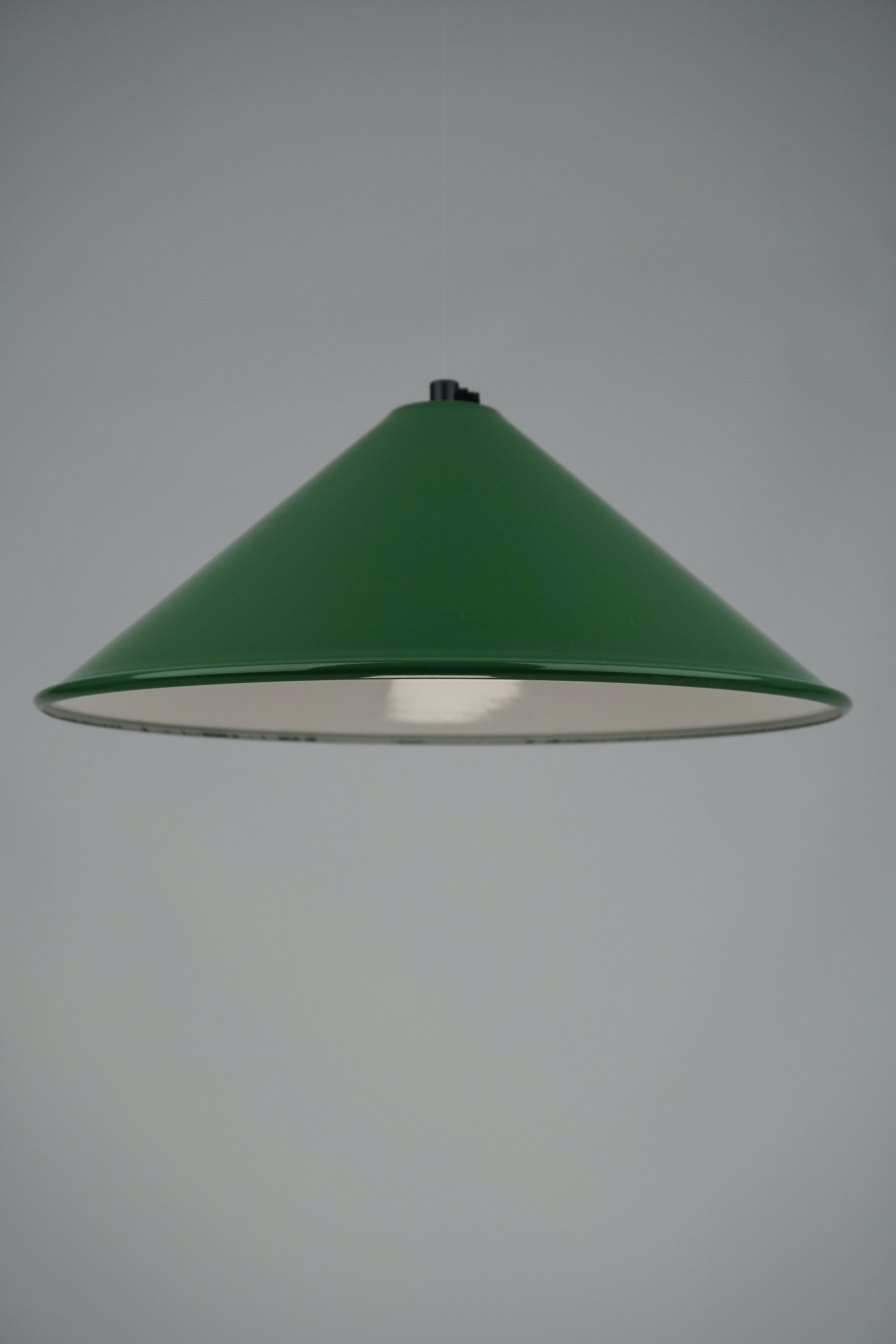 Green Cone Lamp Shade | Worn Lighting
