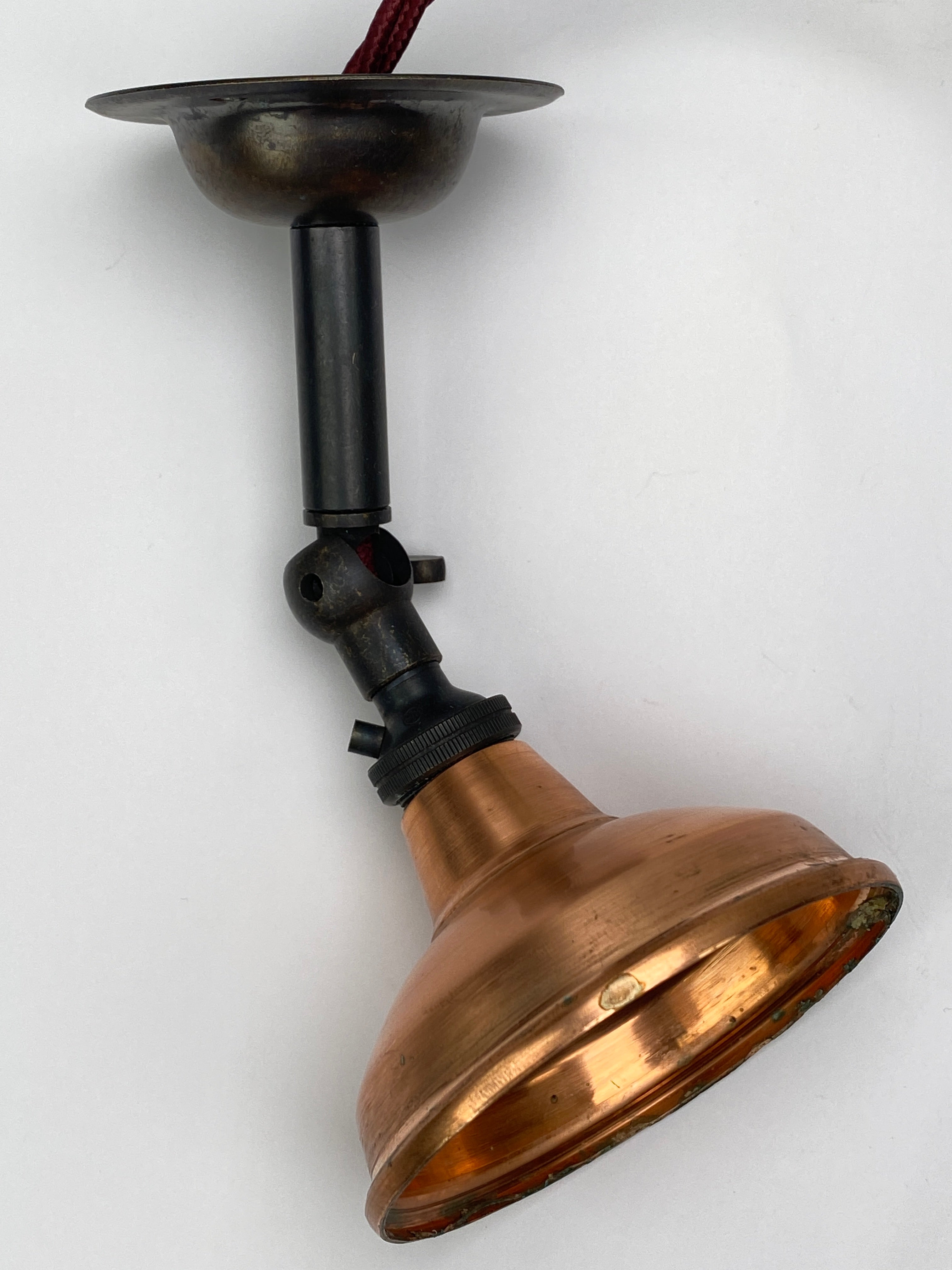 Maria Sconce with Raw Copper Shade | Worn Lighting