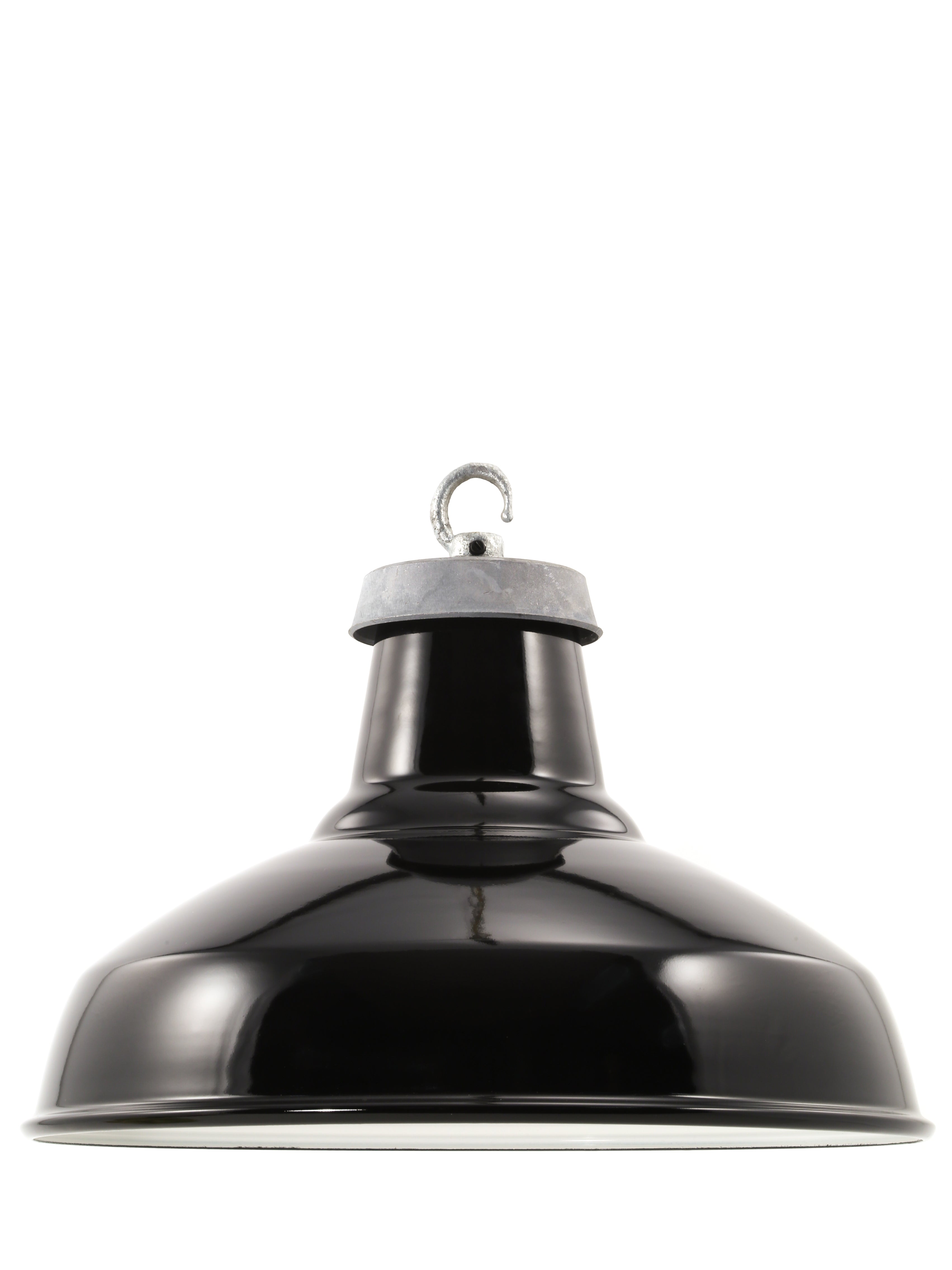 Simple Ceiling Light Retro Industrial Black White Ceiling Lamp for