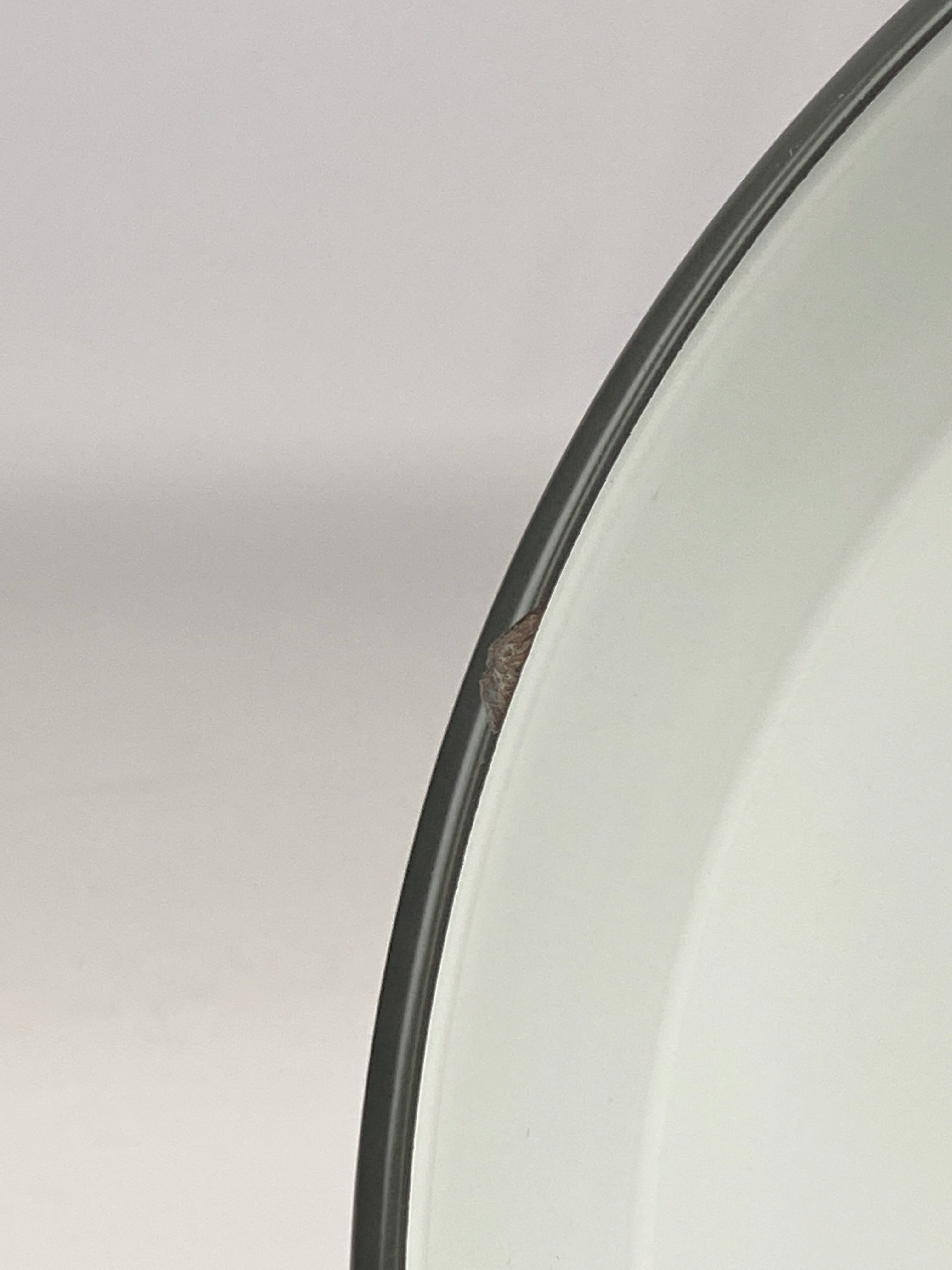 Black Enamel Reflector | 50cm | Worn Lighting