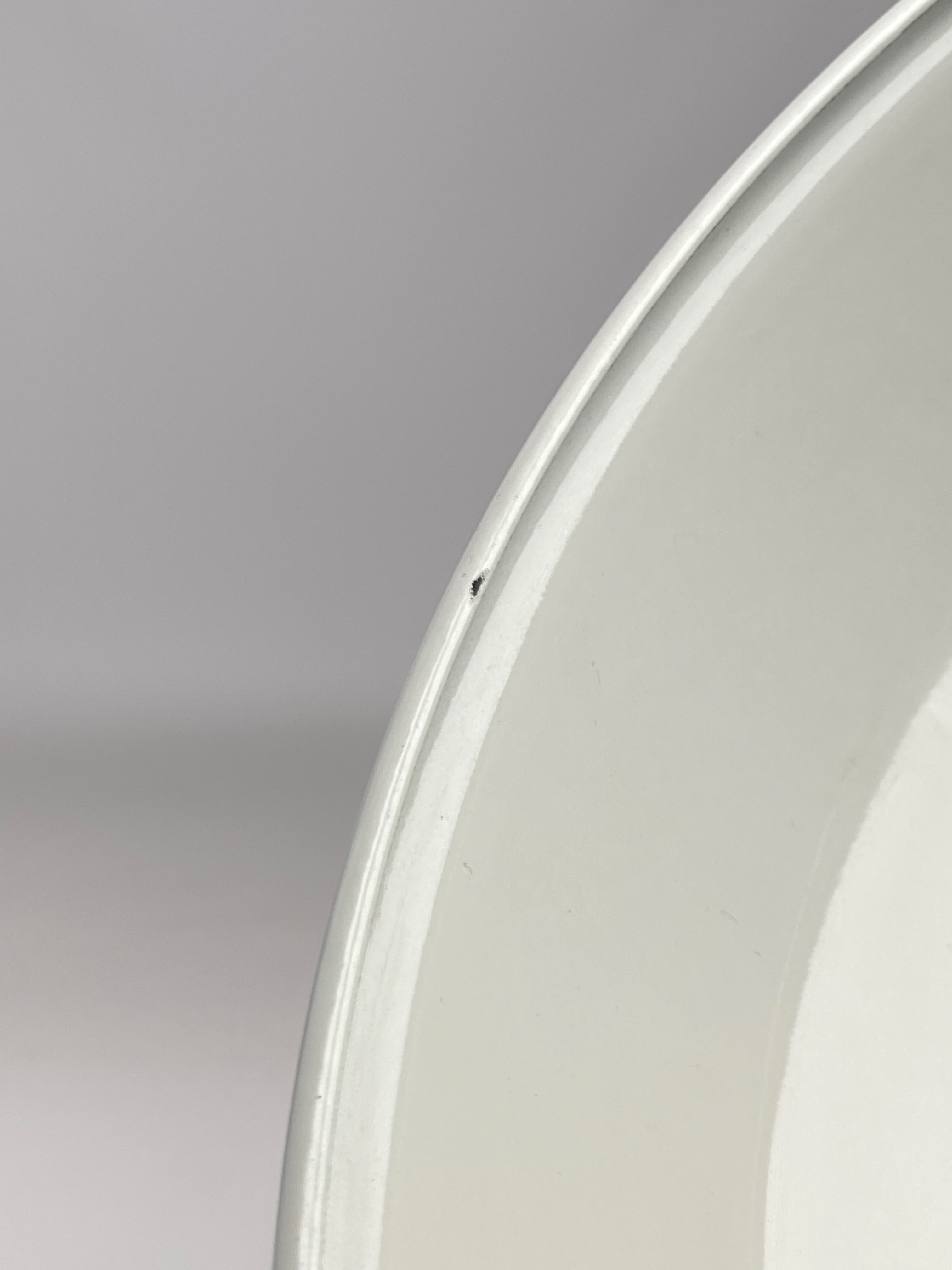 Silver Maria Spotlight With Red Shade | Worn Lighting