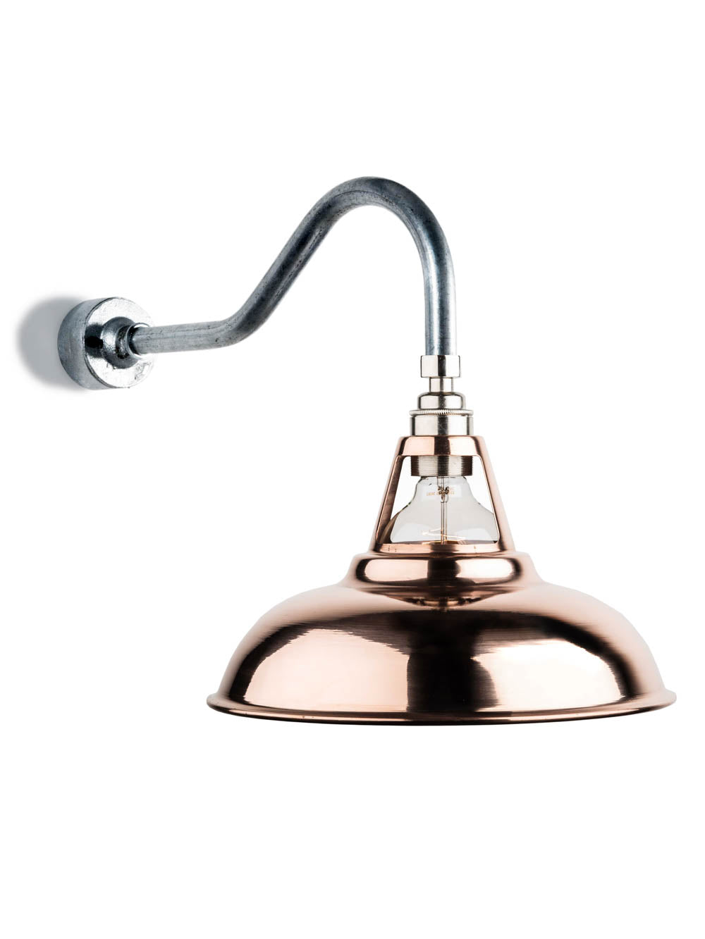 Coolicon Swan Neck Wall Light | Copper Shade | End-Of-Line