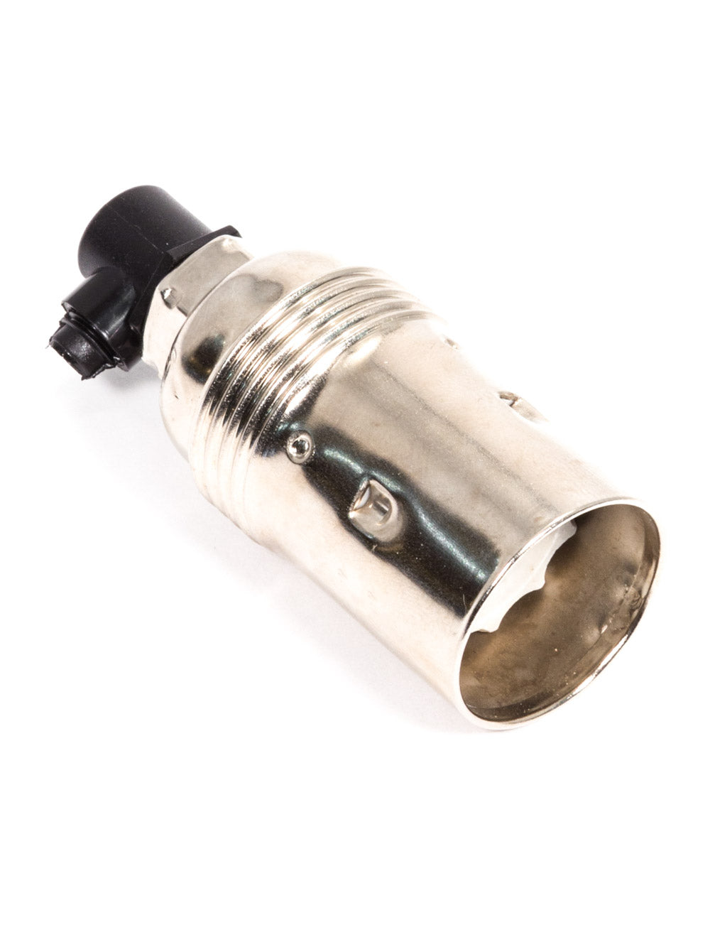 Cord Grip E14 Lamp Holder | Silver | X 25 Bundle | End-of-line