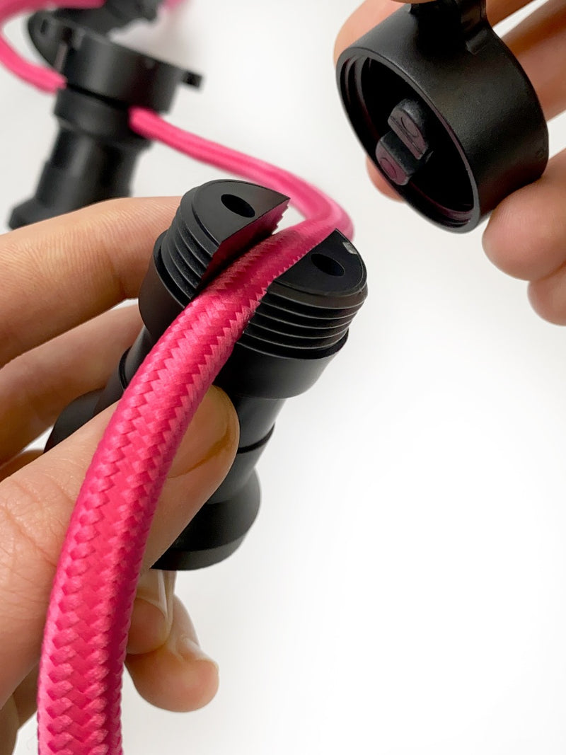 Indoor Fabric Festoon Lighting Self Assembly Kit