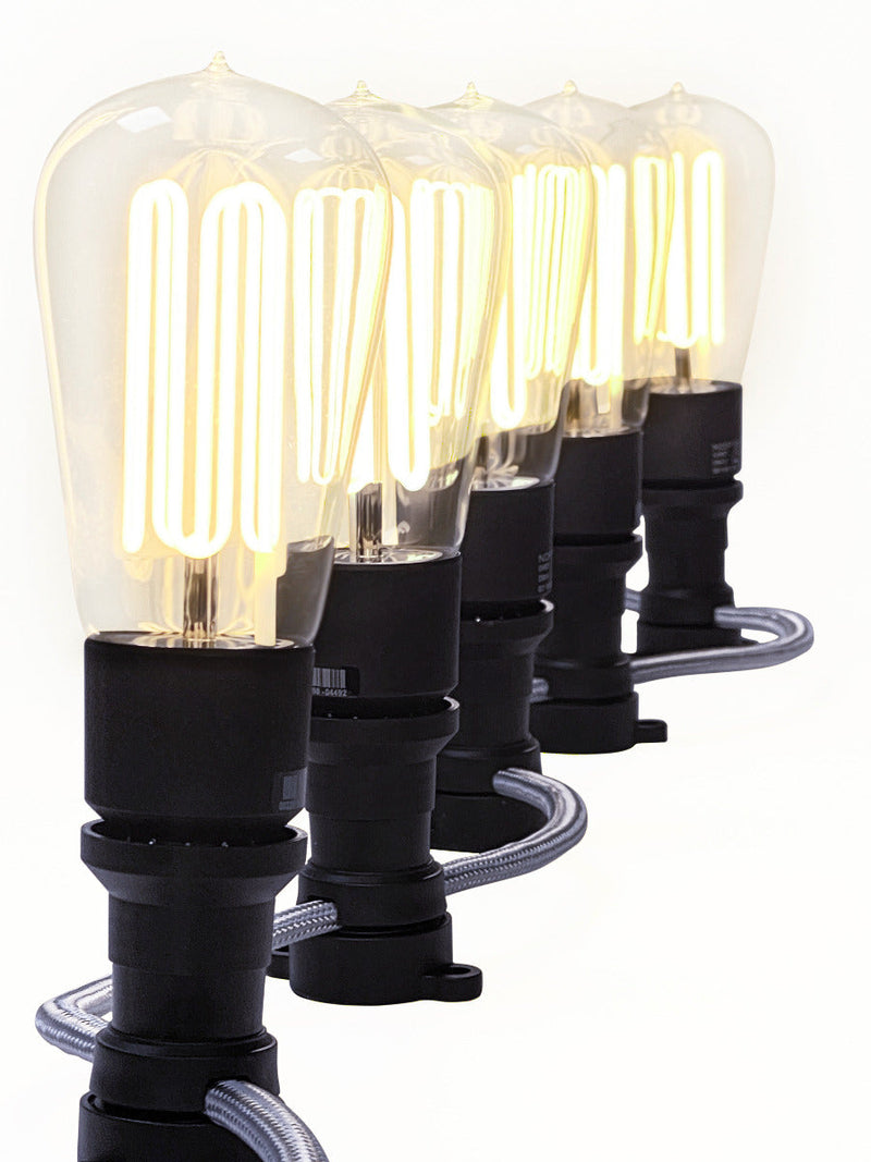 Indoor Fabric Festoon Lighting Self Assembly Kit