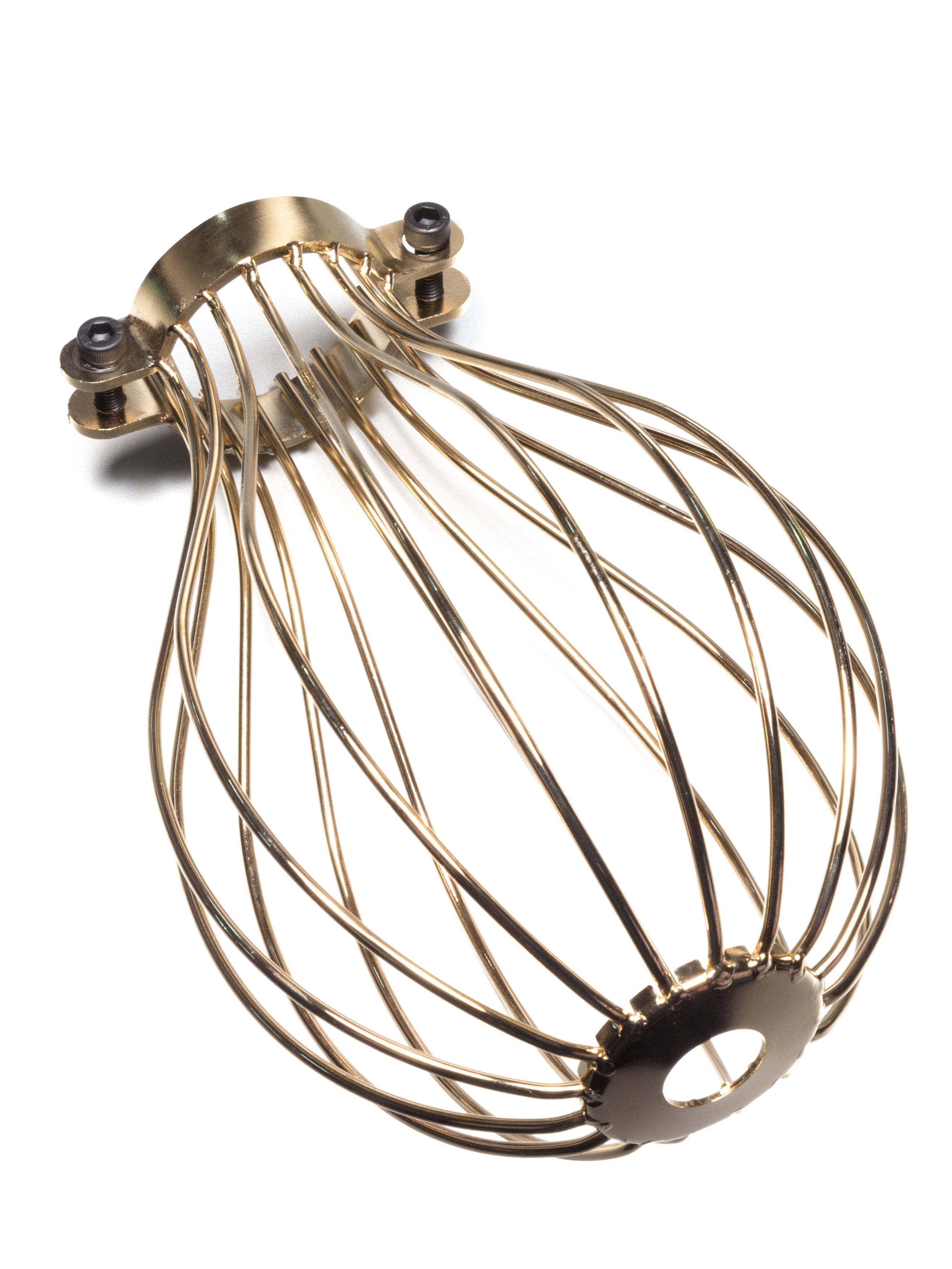Gold Balloon Cage Pendant | End-Of-Line