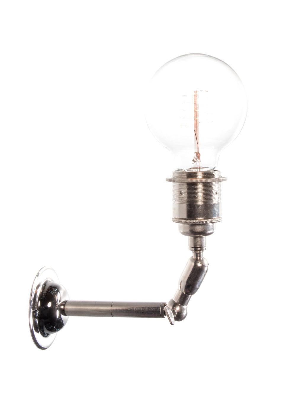 Maria Scorsese | Designer Wall Light | Silver | End-Of-Line
