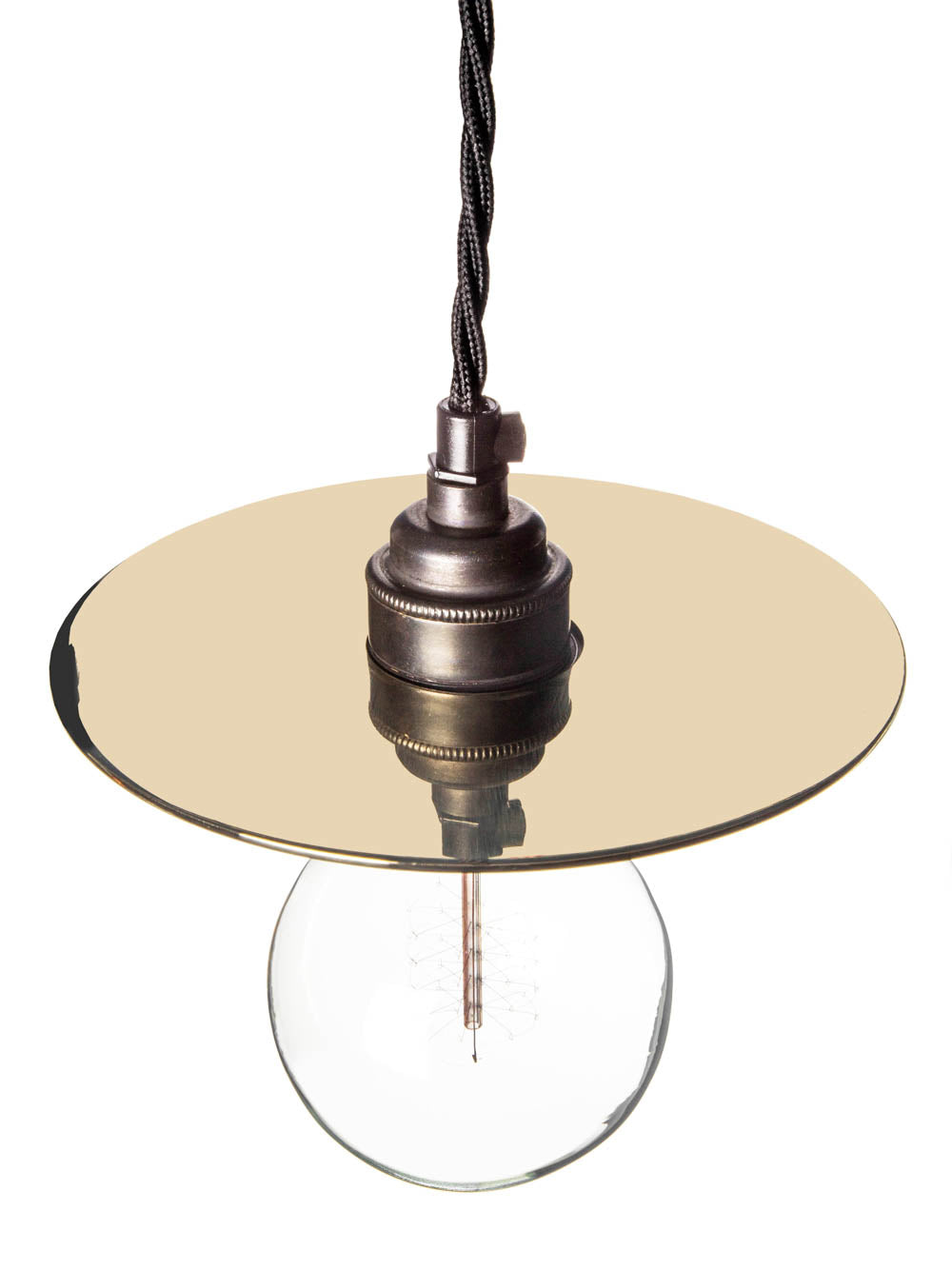 Mirror Polished Disc Shade | End-Of-Line