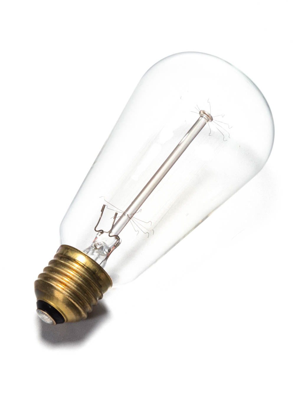 Pear Squirrel Cage Filament Light Bulb | E27 Screw | 40W | X 9 Bundle | End-Of-Line