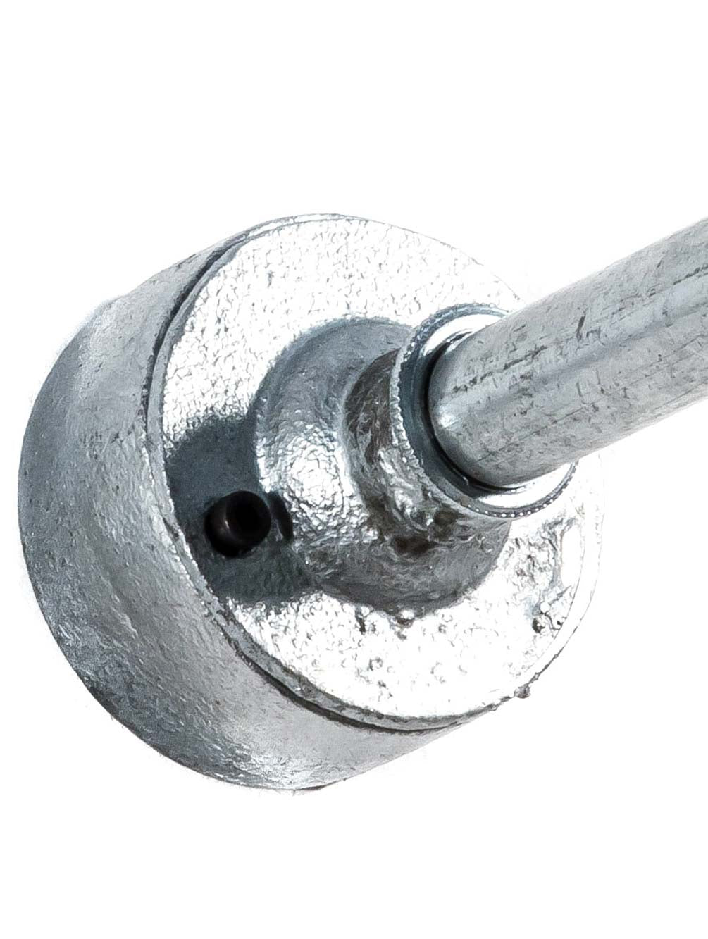 Industrial Swan Neck Light | Silver Nickel Shade | End-Of-Line